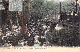 FRANCE - Marseille - La Musique Au Jardin D'acclimatation - Animé Et Colorisé - Carte Postale Ancienne - Parcs Et Jardins