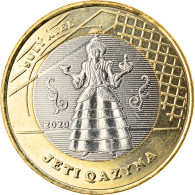 Monnaie, Kazakhstan, SULY AIEL, 100 Tenge, 2020, SPL, Bi-Metallic - Kasachstan