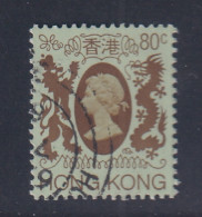 Hong Kong: 1985/87   QE II     SG478      80c   [no Wmk]    Used - Gebruikt