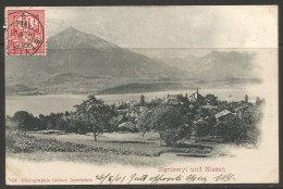 Carte P De 1901 ( Sigriswyl Und Niesen ) - Sigriswil