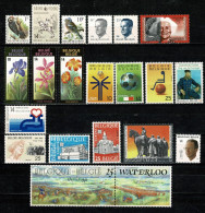 Belg. - 1990 Full Year MNH - 2349/2397** + B/C 20** + Velletje / Feuillet Belgica 90 (6 Scans) - Volledige Jaargang