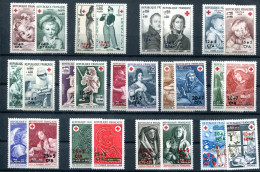 Réunion               Divers **  Croix Rouge - Unused Stamps