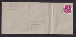 DDFF 270 -- Enveloppe TP Surcharge Locale Moins 10 % DENDERLEEUW 1946 - Expéditeur Et Cachet Vitram - 1946 -10 %