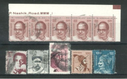 INDIA  - SELECTION OF INDIAN DEFINITIVE STAMPS, USED. - Gebraucht