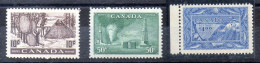Canadá Serie N ºYvert 241/43 ** - Unused Stamps