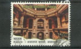 INDIA  - 2017,  ADALAJ STEPWELL STAMP, USED. - Gebraucht