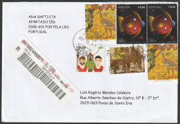 Cover - Portela Loures > Póvoa Santa Iria -|- Postmark- Portela. 2021. Registered - Storia Postale