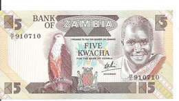 ZAMBIE 5 KWACHA ND1980-88 UNC P 25 C - Sambia