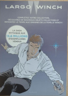 Matériel Publicitaire Largo Winch Philippe FRANCQ GIACOMETTI Dupuis 2023 - Presseunterlagen