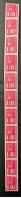 N°68 Béquet 1F Rouge Roulettes De 11** - Coil Stamps