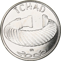 Tchad, 1500 CFA Francs-1 Africa, 2005, Nickel Plated Iron, SPL, KM:19 - Ciad