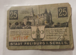 25 Pfennig Notgeld Freiburg - Deutschland - Zonder Classificatie