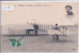 AVIATION- MONOPLAN BLERIOT N°8- ELD 37 - ....-1914: Précurseurs