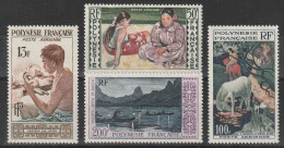 POLYNESIE - PA N° 1 à 4 -Neufs * - MH - Cote 85,50 € - Unused Stamps