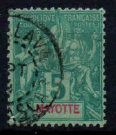 Mayotte - 1892   -  N°  5  - Oblitéré - Used - Oblitérés