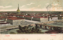 ITALIE - Torino - Panorama De La Ville - Colorisé - Carte Postale Ancienne - Mehransichten, Panoramakarten