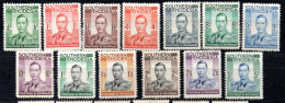 2313. SOUTHERN RHODESIA 1937 SG. 40-52 MNH. VERY LIGHT PERF. AND GUM FAULTS,SEE SCANS - Rhodésie Du Sud (...-1964)