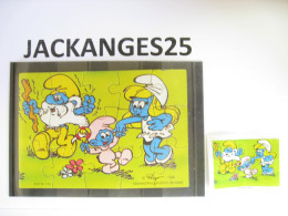 KINDER PUZZLE K97 N 114 SCHTROUMPF 1996 + BPZ - Puzzels