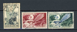 MADAGASCAR (RF) : FAUNE ET FLORE - Yvert N° 322+323+324 Obli. - Used Stamps