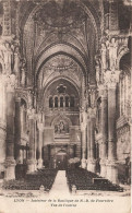FRANCE - Lyon - Intérieur De La Basilique De ND De Fourvière - Vue De L'entrée - Carte Postale Ancienne - Lyon 5