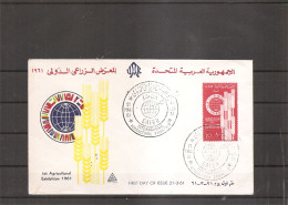 Egypte  ( FDC De 1961 à Voir) - Brieven En Documenten