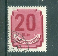 HONGRIE - TIMBRES-TAXE N°175 Oblitéré. Filigrane Etoile Multiple. - Strafport