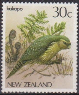 Faune - Oiseau - NOUVELLE ZELANDE - Kakapo - N° 924  * - 1986 - Ongebruikt