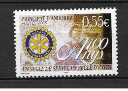 ANDORRE FR ,  No 618 , NEUF , ** , SANS CHARNIERE, TTB . - Unused Stamps