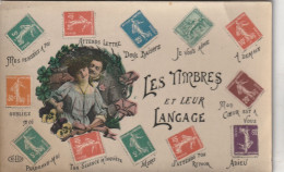 Les Timbres Et Leur Langage -  Timbres  Semeuse  -  édition ELD - Timbres (représentations)