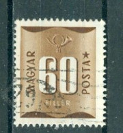 HONGRIE - Timbre-Taxe N°194 Oblitéré. Filigrane Etoile Multiple. - Postage Due