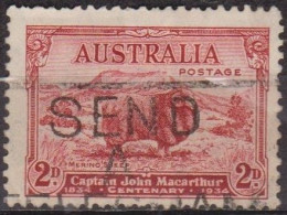 Faune - AUSTRALIE - Mouton Mérinos - N° 97 - 1934 - Used Stamps