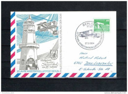 FDC - FIRST DAY COVER - GERMANIA DDR - GERMANY FED. - LUFTPOST BERLIN (1984) - 1981-1990