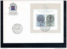 FDC - FIRST DAY COVER - ISLANDA - ICELAND - ISLAND - NORDIA 1984 - FDC