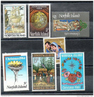 LOTTO FRANCOBOLLI - STAMPS LOT - ISOLE NORFOLK - NORFOLK ISLANDS - NATALE - CHRISTMAS (1965-1984) - Verzamelingen