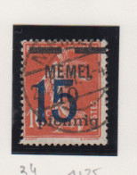 Memel Michel-cat. 34 Gestempeld - Altri & Non Classificati