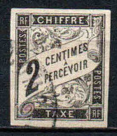 Colonies Générales -  1884 - Taxe  - N° 2 -  Oblit - Used - Postage Due