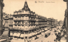 BELGIQUE - Bruxelles - Boulevard Anspach - Carte Postale Ancienne - Lanen, Boulevards