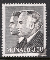 Monaco 1981 Single Stamp Rainier III & Prince Albert In Fine Used - Oblitérés