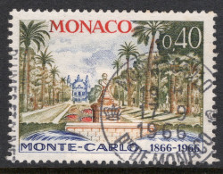 Monaco 1966 Single Stamp The 100th Anniversary Of Monte Carlo In Fine Used - Gebraucht