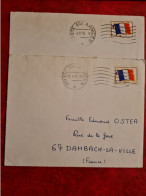 Lettre 1969 Flamme Poste Aux Armées  Franchise Militaire Sp 67808 - Andere & Zonder Classificatie