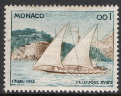 Monaco 1960 Single Postage Due Mail Delivery Stamps In Mounted Mint - Impuesto