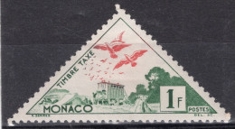 Monaco 1953 Single Postage Due Transport Stamp In Mounted Mint - Impuesto