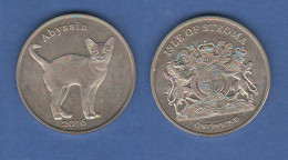 Scozia STROMA Island 1 Pound 2016 Abyssin Cat Fantasy Fictional Fantasy Currency Scotland Écosse - Scottish