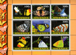 720776 MNH RUANDA 1999 MARIPOSAS - Unused Stamps