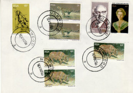 SOUTH AFRICA 1976 COVER WITH STAMPS - Brieven En Documenten