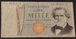 Italia – Billete Banknote De 1.000 Liras – 1975 – Firmas: Carli – Barbarito - 1000 Lire
