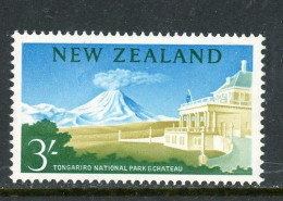 -New Zealand 1960-66 MNH Volcano - Unused Stamps