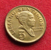 Philippines 5 Sentimos 1972 KM# 197 *VT  Filipinas Pilipinas Fillippijnen - Filippijnen