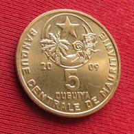 Mauritania 5 Ouguiya 2009 KM# 3a UNC Lt 738 *VT Bimetallic Mauritanie - Mauritanie