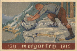 11522600 Morgarten Litho Morgarten - Sonstige & Ohne Zuordnung
